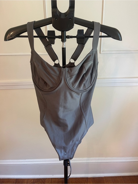 Ta3 Other - Women's TA3 Gray Underwire Swim Bodysuit with Adjustable Straps